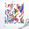 Otomi Pinata Mexican Folk Art Chicken Birds Fiesta Animals By Air Custom Printed Fabric by Spoonflower Various Fabrics by the Yard or Fat Quarter